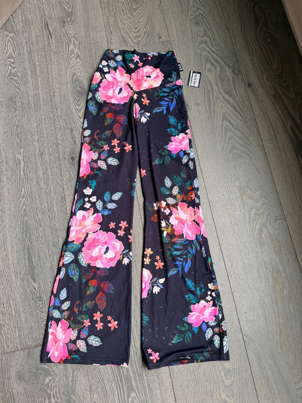 Exotica Interbloom Soft to Touch High Waisted Bootleg Flare Pant Size Small